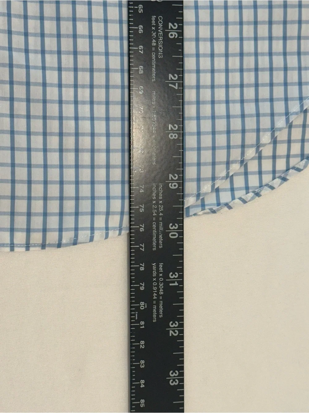 J. Crew Men’s Blue Windowpane Button-Up Shirt Medium